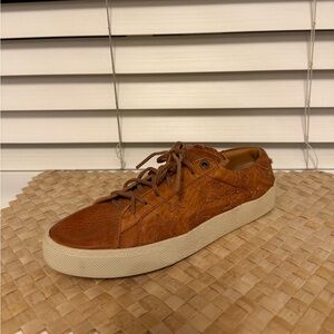 SAINT LAURENT leather sneakers